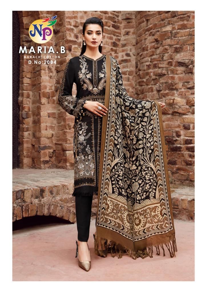 Maria B Vol 2 By Np Printed Karachi Cotton Dress Material Wholesale Shop In Surat